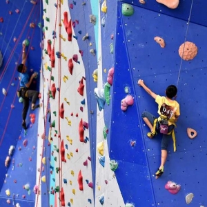 rock climbing