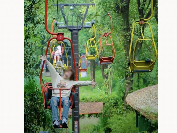 Low-altitude cable car